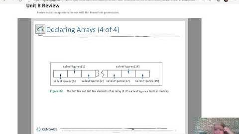 Unit 8 Arrays First Part