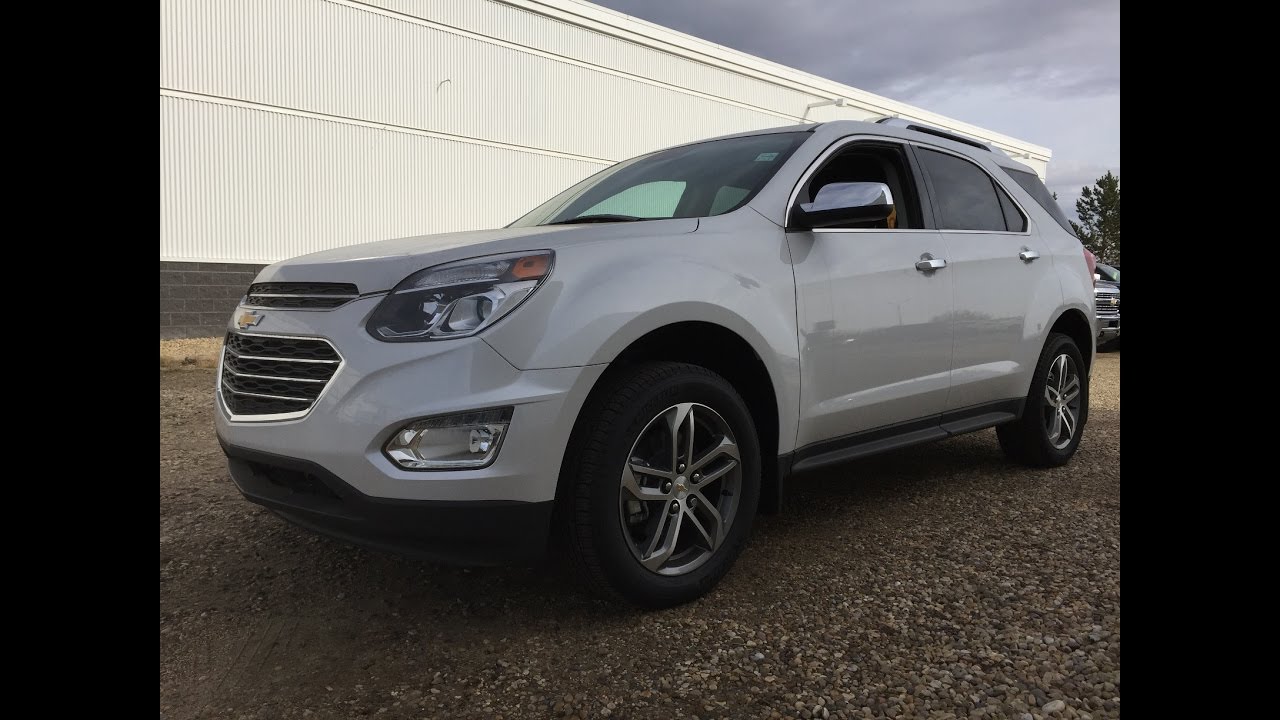 New 2017 Chevrolet Equinox Premier 1LZ | White | Unit 17n039 - YouTube