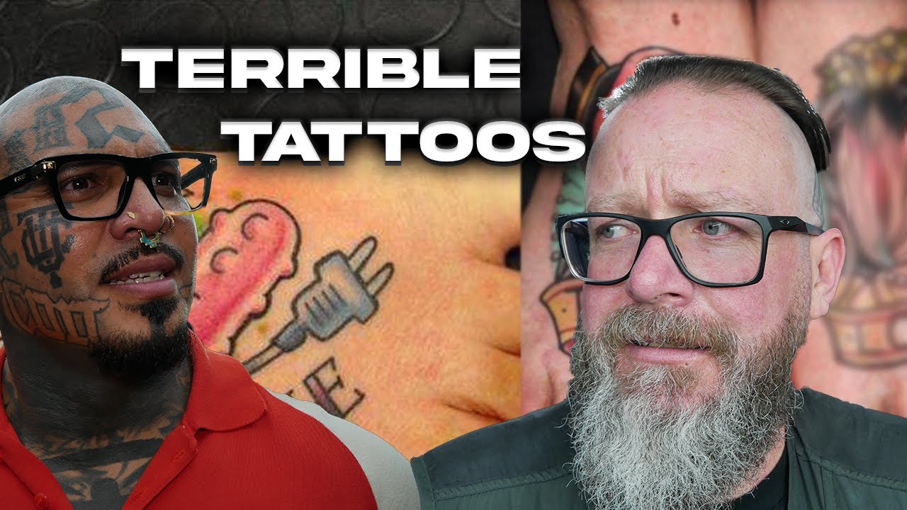 Artists' Emotional Responses to Bad Tattoos