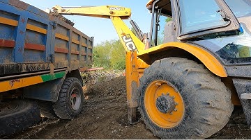 Gravel Loading Tipper Dump | Best JCB Operator @droneplanet2040
