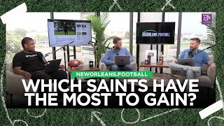 Which Saints have the most to gain or lose this season?