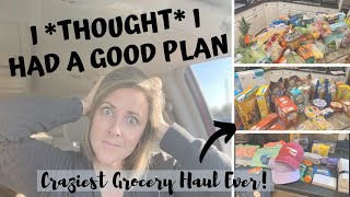 CRAZY *HUGE* MONTHLY GROCERY HAUL // HOW MUCH DID I SPEND? // KIDS SNACK IDEAS