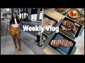 Weekly Vlog | first time back in the city since covid, nasty gal haul& sunday dinna