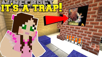 Minecraft: THIS PAINTING IS A TRAP!!! - A HOLE NEW WORLD BOOK ANNOUNCEMENT! - Custom Map