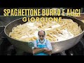 SPAGHETTONE BURRO, BURRATA e ALICI - Le ricette di Giorgione