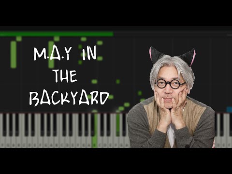 Ryuichi Sakamoto M.A.Y IN THE BACKYARD Synthesia Tutorial by Amit's Music Channel