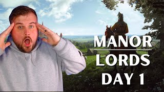 Manor Lords Day 1
