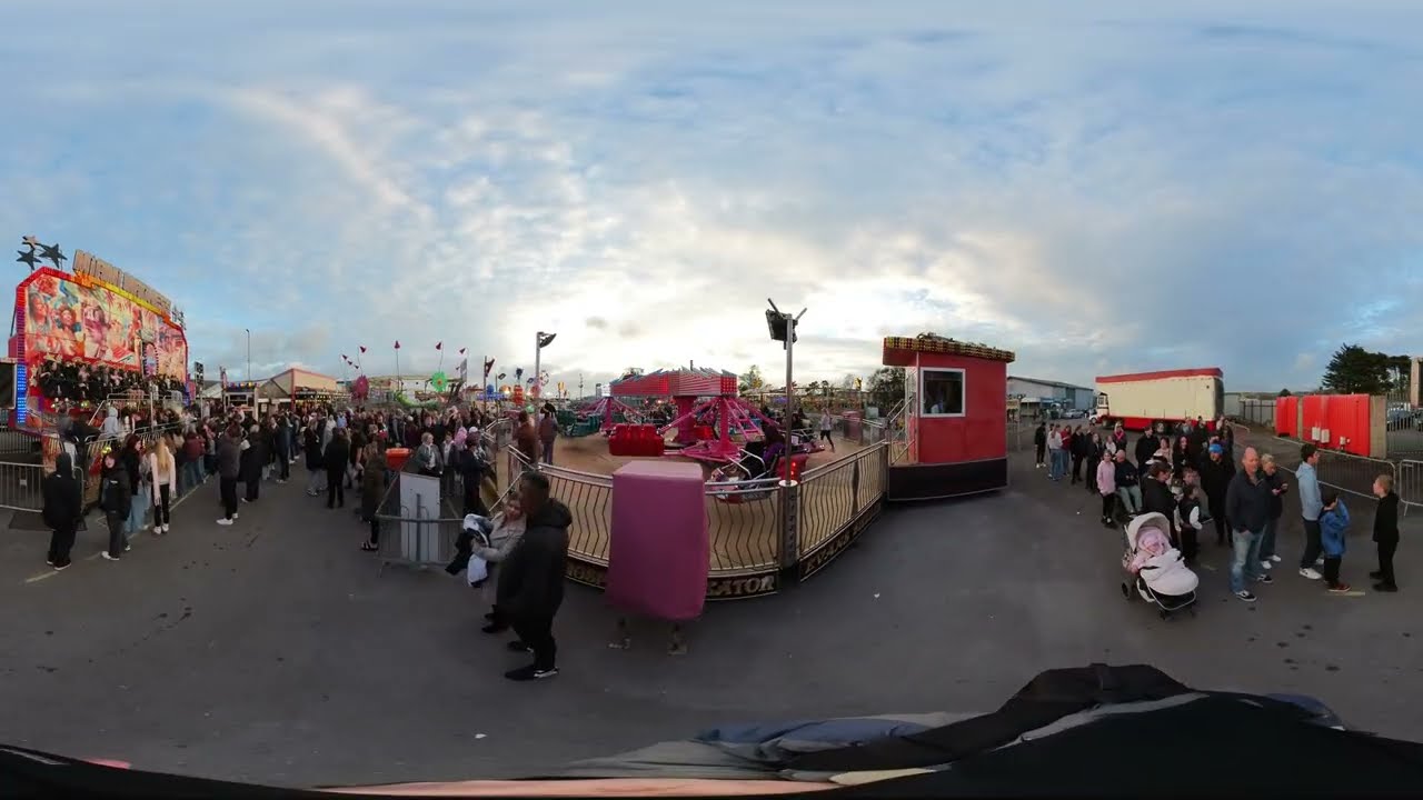 The final day of the fair in Porthcawl