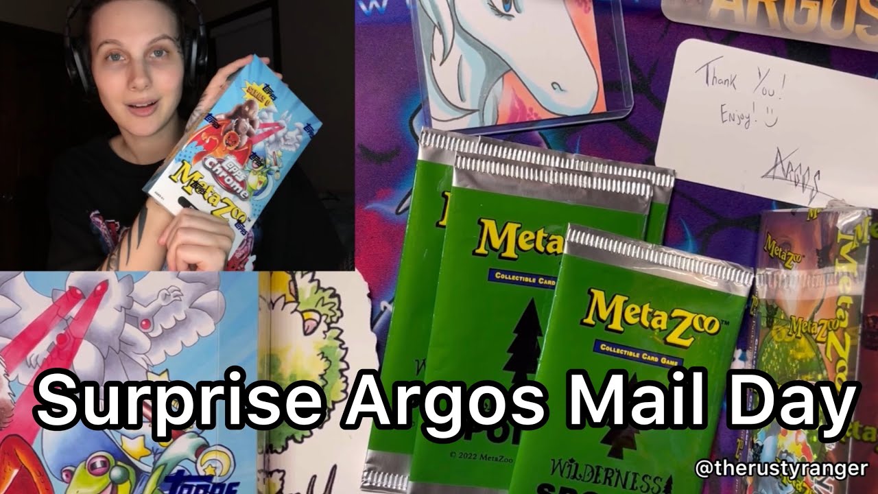MetaZoo Surprise Argos Mail Day!! YouTube