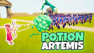 POTION ARTEMIS VS EVERY FACTION | TABS MODDED GAMEPLAY