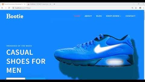 Tutorial 2: Ecommerce Website Add record in PHP MySQL
