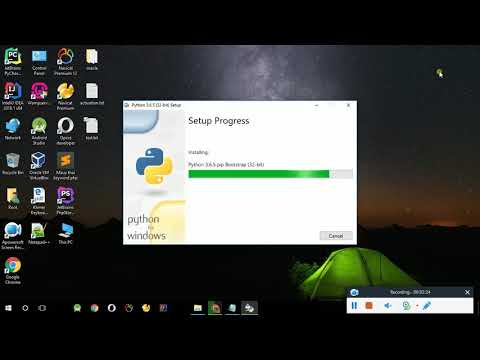 How to download and Install Python 3.6.5 on Windows 10