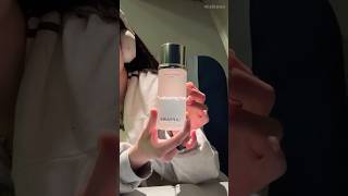 🎧spend 3hrs with me in the sky☁️ #asmr #flight #travel #vlog #dayinmylife #skincare #explore #fyp