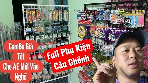 Phụ Kiện Câu Cá Biển, ComBo Giá Tốt Cho Anh Em Mới Tập Câu, Cước Câu, Lưỡi Câu, Cần Câu, TÝ FISHING.