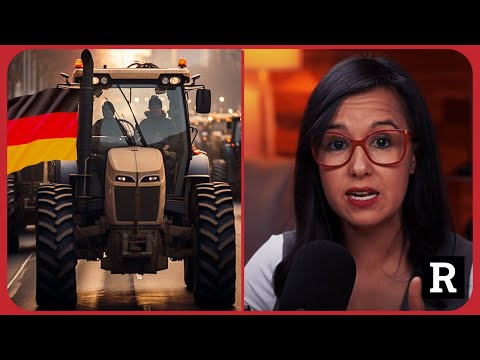 BREAKING! German farmers FIGHT BACK and launch massive protests | Redacted with Clayton Morris