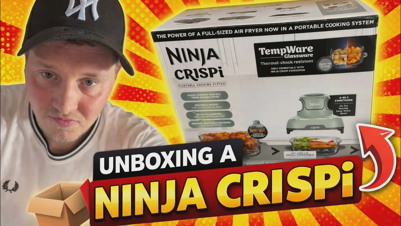 ニンジャクリスピー　開封のみ未使用 Clear View, Zero Clutter! Ninja Crispi Unboxing 🔍✨ - YouTube