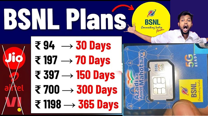 BSNL new plan 2024/BSNL 1 year plan || BSNL validity recharge || BSNL recharge plan || BSNL vs jio