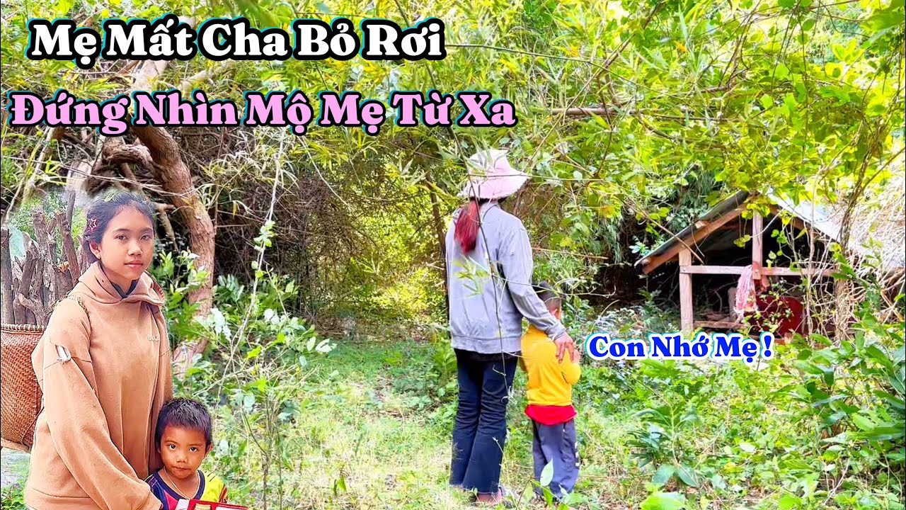 Rớt Nước Mắt. Hai Chị Em Mồ Côi, Đứng Nhìn Mộ Mẹ Từ Xa Không Dám Lại Gần Vì… | 540