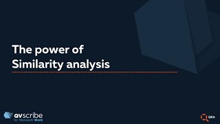 QVscribe for Word: Similarity Analysis