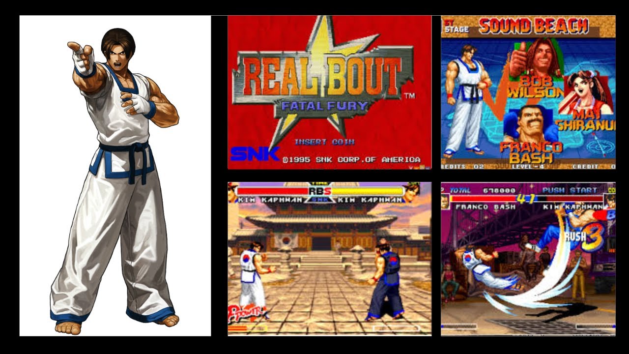 🎮 REAL BOUT FATAL FURY - 💥KIM KAPHWAN💥 - (ARCADE / 1995) - GAMEPLAY ...