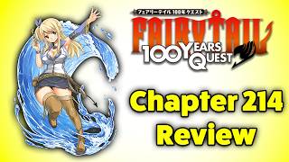 The Key is Water!!! (Fairy Tail 100 Year Quest Chapter 214 Review)