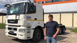 Обзор ПЕРВОГО В РОССИИ мультилифт HIAB 20Sна шасси КАМАЗ 65207 на АВТОМАТИЧЕСКОЙ КОРОБКЕ  от АвтоКАМ