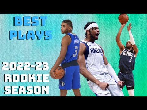 BEST PLAYS of Jaden Hardy | 2022-23 Rookie Season Highlights