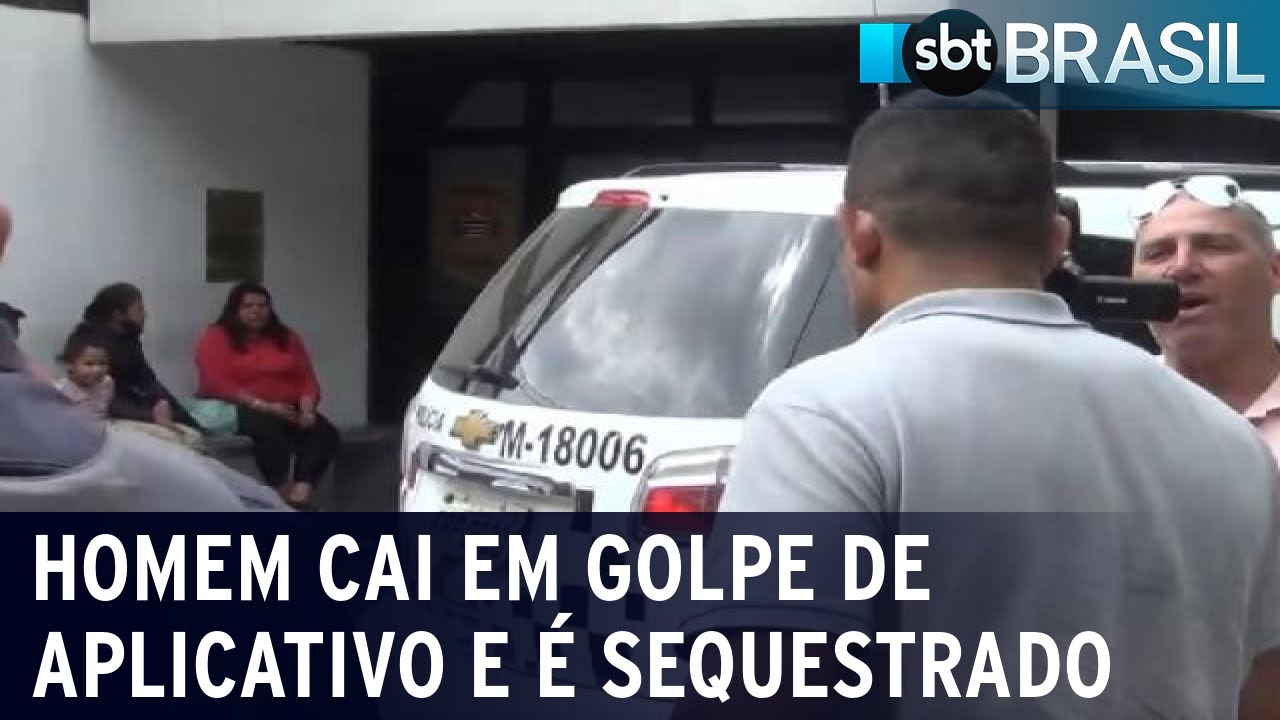 Polícia resgata homem sequestrado em “golpe do tinder” | SBT Brasil (04/02/23)