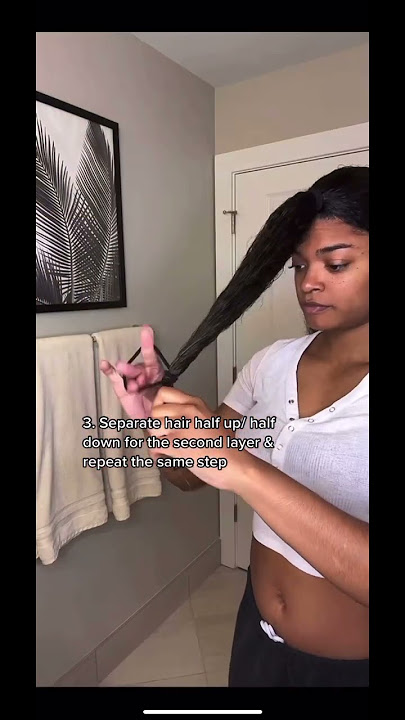 How to cut curly hair at home #curlyhaircut #curlyhairtutorial #curlyhairroutine