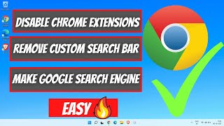 Famous How to Delete Chrome Extensions | Remove Custom Search Bar | Make Google As Search Engine Net Worth