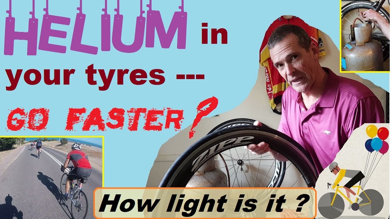 Helium in your tyres make you go faster ? YouTube