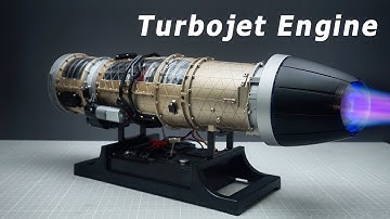 Miniature Turbojet Engine Assembly & RUN | Build Your Jet Engine Model