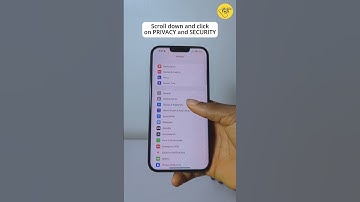 Turn On/Off LOCATION on iPhone