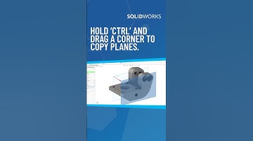Copy Planes: Tip of the Week! #2 | #TechTip #SOLIDWORKS #plane #CAD