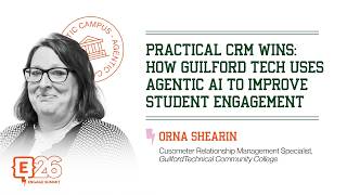 Practical CRM Wins: How Guilford Tech Uses Agentic AI to Improve Student Engagement