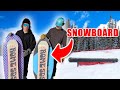 I Mounted a Snowboard to a Surfboard!