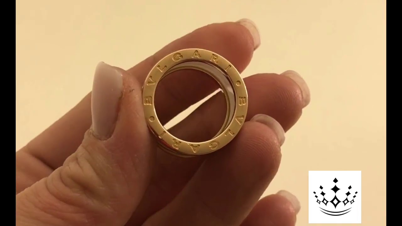 Anello bulgari ceramica bianca best sale