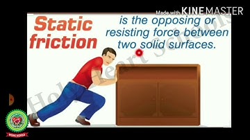 Friction as a force Class 6 Science Holy Heart Schools