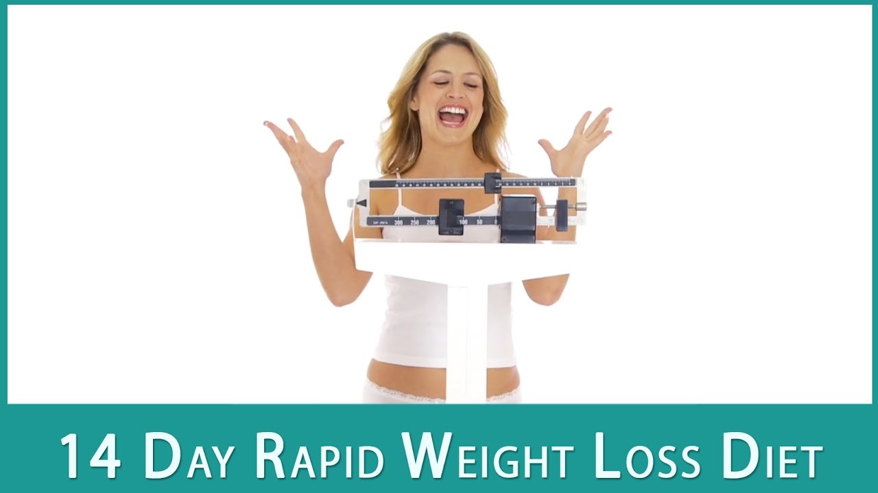 14 Day Rapid Weight Loss Diet Plan Lose 8 To 16 Pounds YouTube