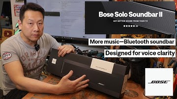BOSE Solo Soundbar II Unboxing and first use by Benson Chik