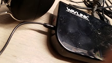 Wavlink USB 3.0 Universal Docking Station, Dual Video Monitor Display, Gigabit Ethernet, USB