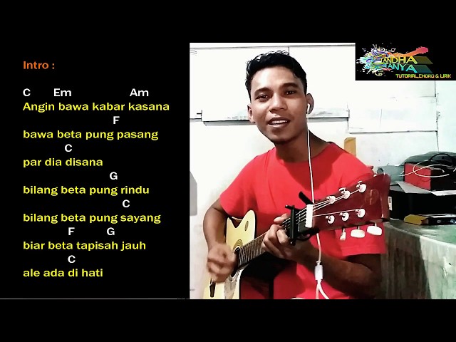 13🎸Angin Bawa Kabar Ka Sana - Nanaku - Chord Gitar #TandhaTanya class=