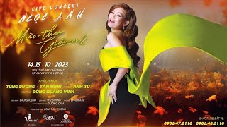 PHỐ KHÔNG EM & CỎ MỀM | LIVE CONCERT NGỌC ANH "MÙA THU GIẤU EM" | VIETART OFFICIAL