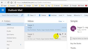 How to flag the mail in outlook webmail 365