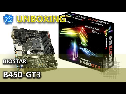 Unboxing - Biostar B450 GT3