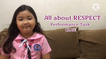 All about respect - Performance task in CLVE/GMRC