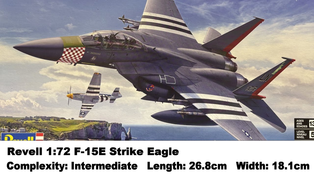 Revell 1:72 F-15E Strike Eagle Kit Review - YouTube