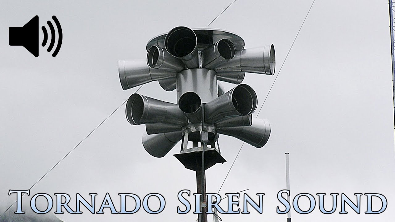 Tornado Siren Sound Effect 🌪️🚨 YouTube