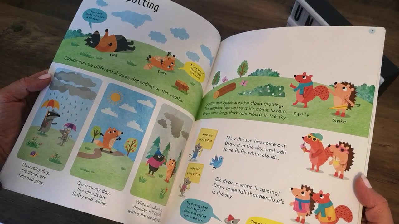 Usborne Wipe-Clean Weather and Seasons 5-6