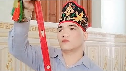 Hát then rất hay, then Linh làm lễ giải hạn. Tại Nhật Tiến. P1